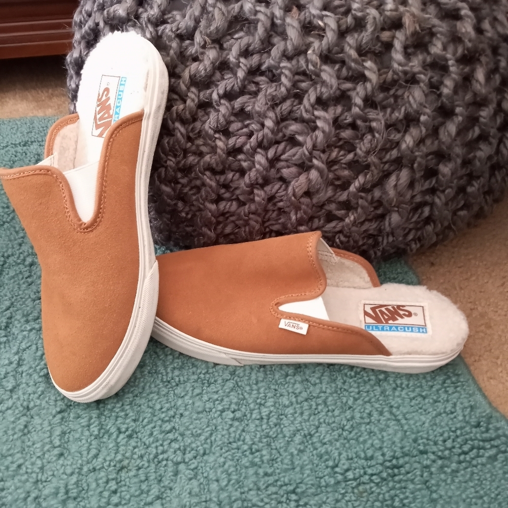 Womens Vans slip ons size 9